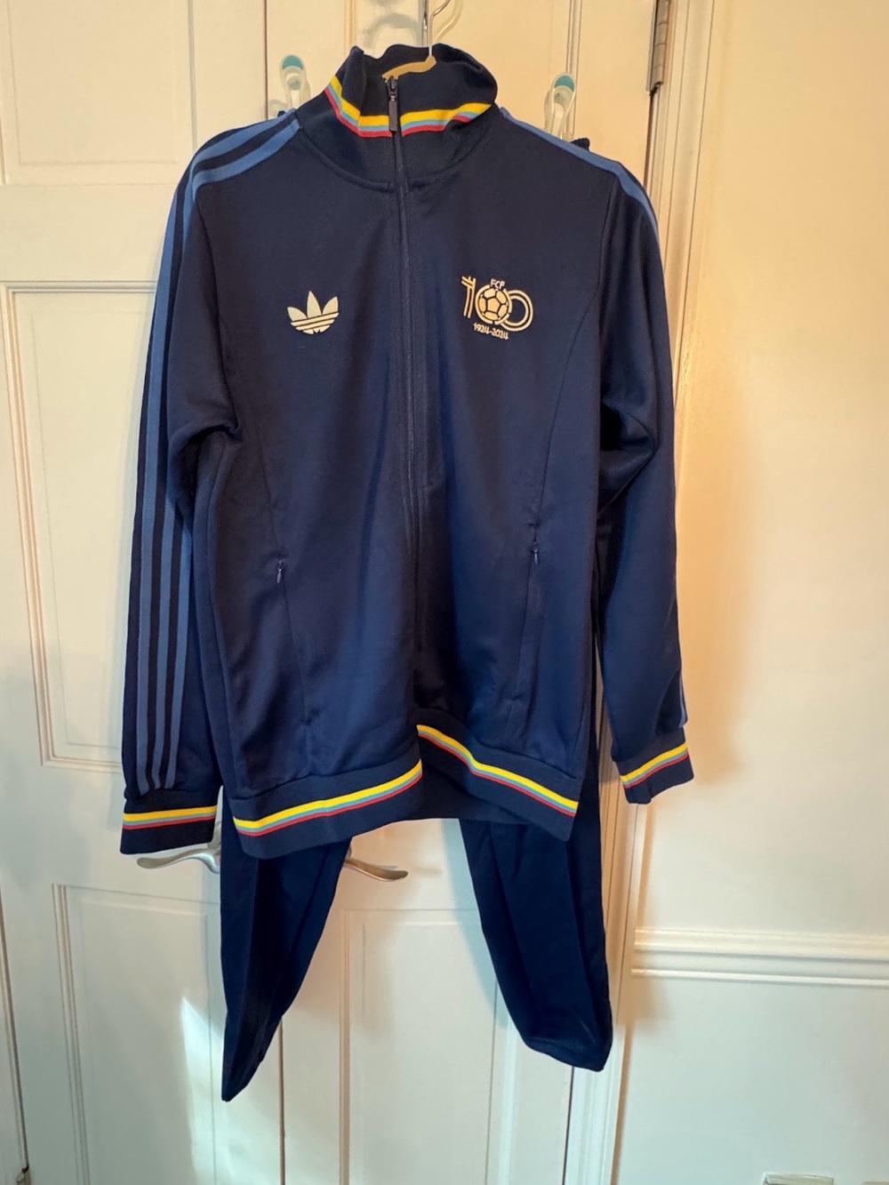 Adidas Originals FC Porto 120th Anniversary Track Suit Set Navy NWT Men’s M